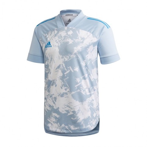 Adidas Condivo 20 Î‘Î½Î´ÏÎ¹ÎºÏŒ T-shirt Î“Î±Î»Î¬Î¶Î¹Î¿ Î¼Îµ Î£Ï„Î¬Î¼Ï€Î± FI4221